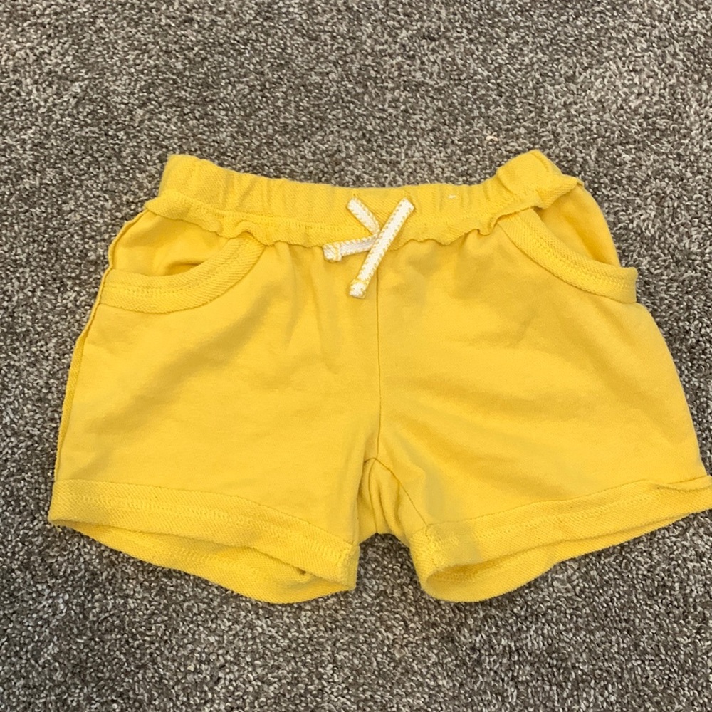 Girl’s Yellow Shorts